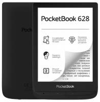 Электронная книга PocketBook 628 Ink Black PB628-P-RU / PB628-P-WW