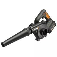 Воздуходувка WORX WX094.9 20V 250км/ч аккумуляторная без батареи и зарядки