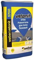 Ровнитель базовый weber vetonit 5700 25кг