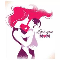 Открытка ND Play Love You Mom (273832), 1 шт