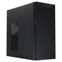 Корпус Powerman MidiTower BA833BK PM-600ATX-F, черный (6125674)