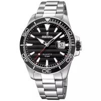 Наручные часы FESTINA Prestige, серебряный, черный