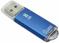 SmartBuy V-Cut 8GB, Blue USB-накопитель