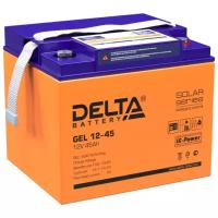 Аккумуляторная батарея б/у DELTA Battery GEL 12-45 12В 45 А·ч (бывшая в употреблении)