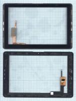 Сенсорное стекло (тачскрин) для Acer Iconia Tab A3-A40 черное с рамкой