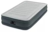 Надувной матрас Intex Twin Comfort-Plush Mid Rise Airbed (67765), 191х99 см, серый