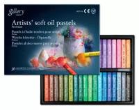 Пастель масляная Mungyo Gallery Soft Oil, мягкая профессиональная 36 цветов