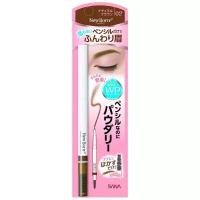 Sana Newborn Powdery Pencil Brow Ex Мягкий пудровый карандаш для бровей с щеточкой, тон 02, арт. 483585