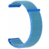 Ремешок нейлоновый GSMIN Woven Nylon 20 для Withings Steel HR (Голубой)