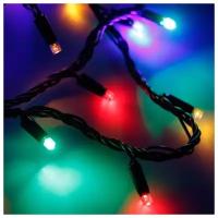 Светодиодная гирлянда ARD-STRING-PRO-10000-BLACK-100LED-LIVE RGB (230V, 7W) (Ardecoled, IP65) 025838 (1 шт.)