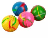 Мяч каучуковый "Блеск", 2,4 см, цвета микс./В упаковке шт: 100