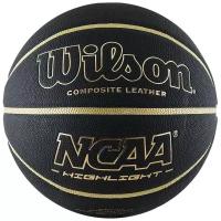 Мяч баскетбольный WILSON NCAA Highlight Gold арт. WTB067519XB07 р.7