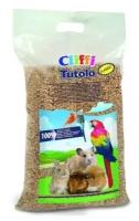 Cliffi (Италия) Кукурузный наполнитель для грызунов: 100проц. органик (Tutolo Naturale) ACRS018 | Tutolo Naturale 3,7 кг 31334 (2 шт)