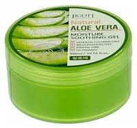 JIGOTT Универсальный гель для лица и тела увлажняющий с экстрактом ALOE VERA Moisture Soothing Gel, 300 мл