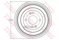 Торм. барабан зад [203.2x40.6] 4 отв. TRW DB4422 | цена за 1 шт