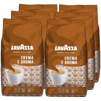 Кофе в зернах Lavazza Crema e Aroma, 6 уп., 1 кг