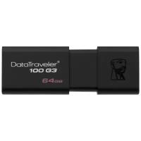 Флеш-память Kingston DataTraveler 100 G3, 64Gb, 3.0, 2 шт, DT100G3/64GB-2P