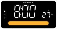 Радиобудильник HARPER HCLK-5030 black - white led