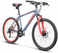 Велосипед горный 26" Stels Navigator 500 MD F020 18" Серый/красный