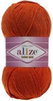 Пряжа Alize Cotton Gold, 55 % хлопок, 45 % акрил, 100 г, 330 м, 3 шт., 36 терракот 330 м