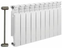 Биметаллический радиатор отопления Solur PRESTIGE 10 секций BMET10