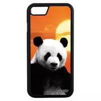 Чехол на смартфон iPhone 8, "Большая панда" Детеныш Panda