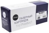 Тонер-картридж NetProduct (N-TK-590Y) для Kyocera FS-C5250DN/C2626MFP, Y, 5K