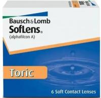 Контактные линзы Bausch & Lomb, Soflens Toric, ежемесячные, -3,00, -1,75/ 010/ 14,5 / 8,5 / 6 шт