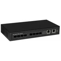 Коммутатор Osnovo Gigabit Ethernet на 8 SFP + 2 RJ45 портов. SW-7028