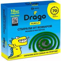 Drago Спираль от комаров Эффект, 10шт