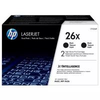 Двойная упаковка лазерный картридж повышенной емкости Hewlett Packard CF226XF (HP 26X) Black