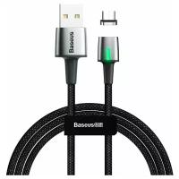 Кабель Baseus Zinc Magnetic Cable USB - microUSB (CAMXC-B), черный