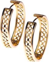 Бижутерия серьги кольца длинные висячие сережки женские под золото Xuping