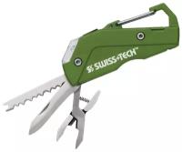 SWISSTECH ST33402 набор инструментов для охоты\рыбалки MODULAR TOOL SYSTEM-HUNTING/FISHING, GREEN SWISS TECH ST33402