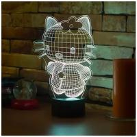 3D-лампа Art-lamps Hello Kitty 3D
