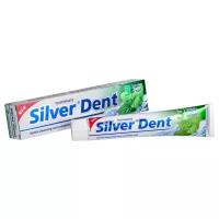 Зубная паста Modum Silver Dent Тройное действие, 100 мл, белый-зеленый