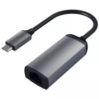 Адаптер Satechi Type-C to Gigabit Ethernet USB-C / Ethernet, серый космос