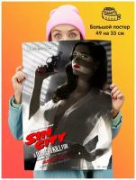 Постер плакат Sin City Город грехов