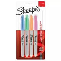 Sharpie набор перманентных маркеров Fine, 4 шт