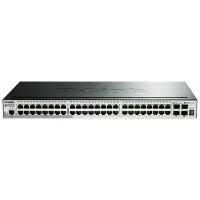 Коммутатор D-Link DGS-1510-52XMP/A1A 48G 4SFP+ 48PoE 370W настраиваемый