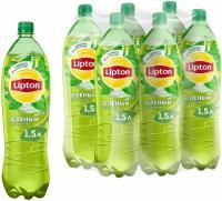 Чай Lipton (Липтон) зеленый 1,5 л х 6 бутылок, пэт