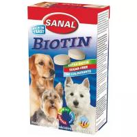 Добавка в корм SANAL Biotin с биотином для собак и щенков