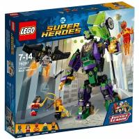 Конструктор LEGO DC Super Heroes 76097 Сражение с роботом Лекса Лютора, 406 дет