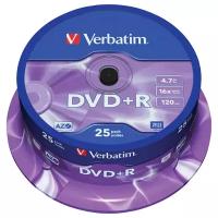 Диск DVD+R Verbatim 43500