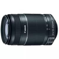 Объектив Canon EF-S 55-250mm f/4.0-5.6 IS II, черный