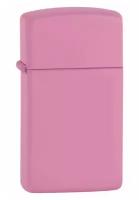 Zippo Slim зажигалка бензиновая Pink Matte 1 шт. 42 г