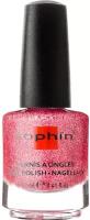 Sophin Starlet - Софин Лак для ногтей (малиново-розовый рассеянный голографик), 12 мл -