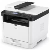 МФУ монохромное Ricoh M 320 408536 A4, 32 стр/мин, автоподатчик,1200x1200 dpi, Ethernet (RJ-45), USB, картридж на 1000 стр