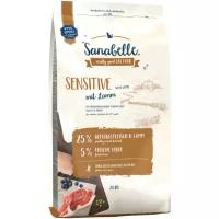 Sanabelle Sensitive Сухой корм для взрослых кошек с чувствительным пищеварением с ягненком,2 кг