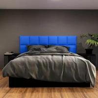 Мягкие стеновые панели, изголовье кровати, размер 35*35, комплект 1шт, цвет голубой